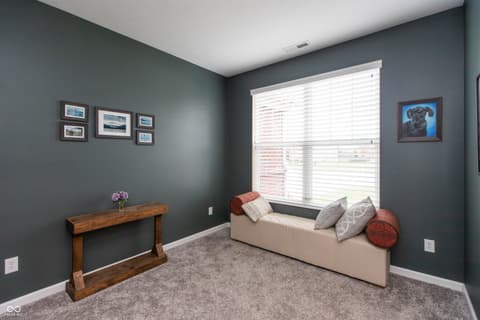 Home office at 7787 Rosemont Drive, Brownsburg, IN