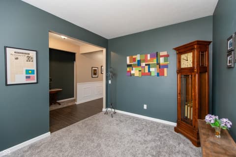 Home office at 7787 Rosemont Drive, Brownsburg, IN