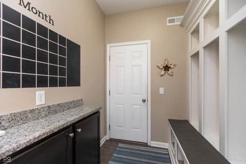Laundry room at 7787 Rosemont Drive, Brownsburg, IN