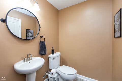 Bathroom at 7787 Rosemont Drive, Brownsburg, IN