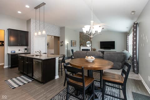 Dining room at 7787 Rosemont Drive, Brownsburg, IN