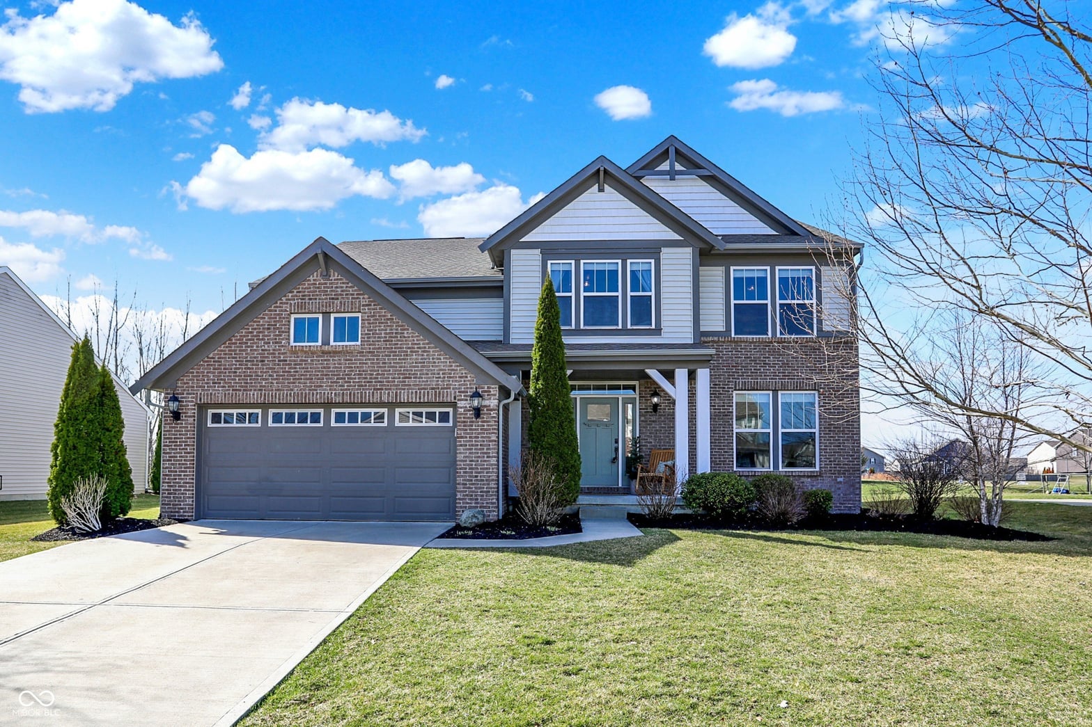 Front exterior at 2288 Lingerman Court, Avon, IN