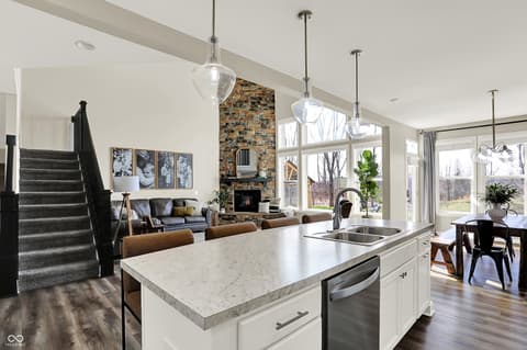 Kitchen at 2288 Lingerman Court, Avon, IN