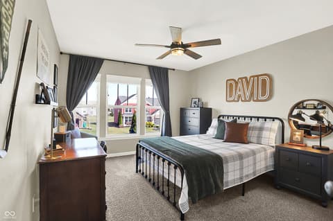 Bedroom at 2288 Lingerman Court, Avon, IN