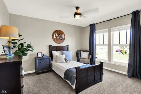 Bedroom at 2288 Lingerman Court, Avon, IN