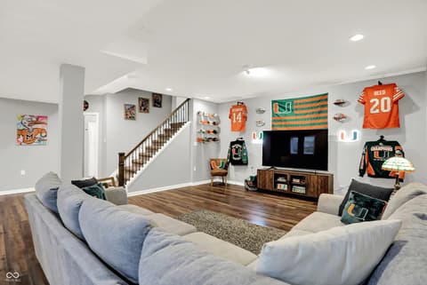 Basement at 2288 Lingerman Court, Avon, IN