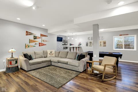 Basement at 2288 Lingerman Court, Avon, IN