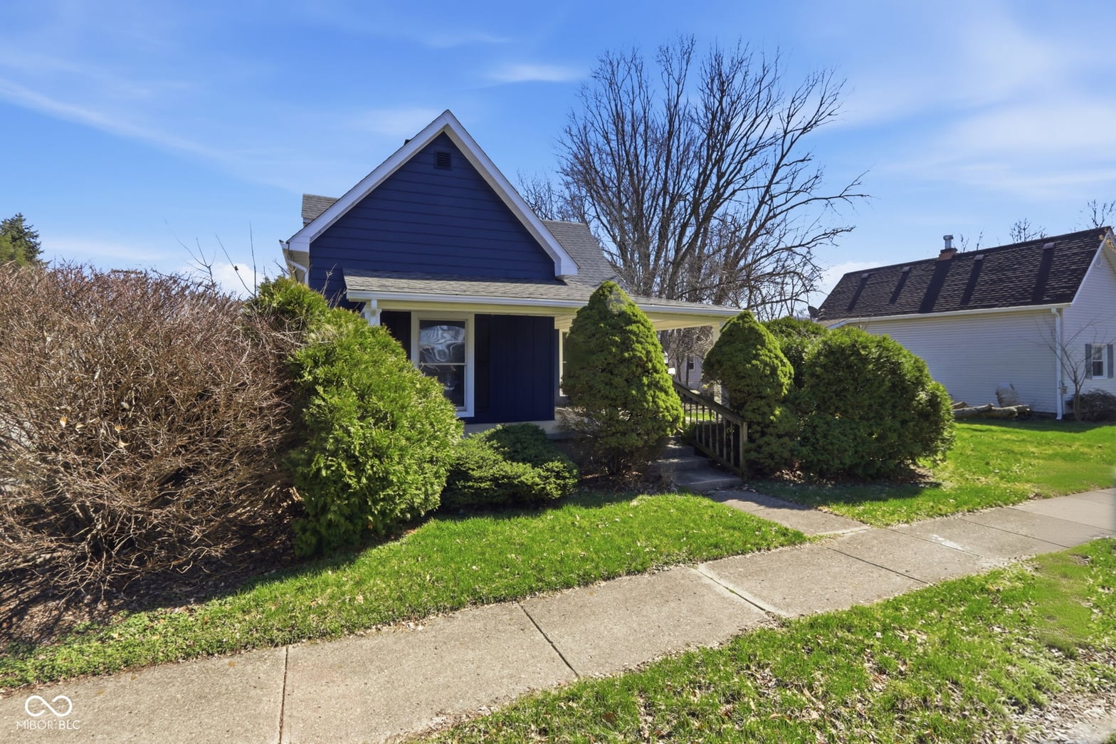 Front exterior at 631 N Spring Street, Greenfield, IN