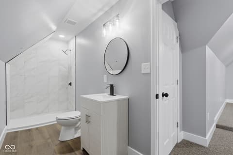 Bathroom at 631 N Spring Street, Greenfield, IN