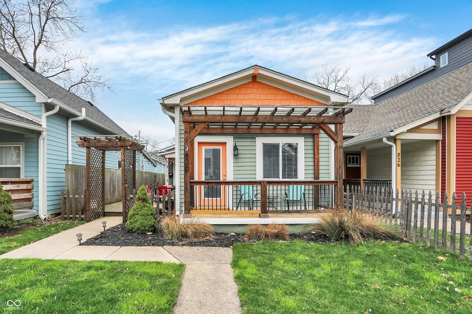 Front exterior at 830 Olive Street, Indianapolis, IN