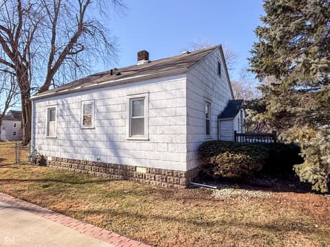 Side exterior at 3619 Andover Road, Anderson, IN