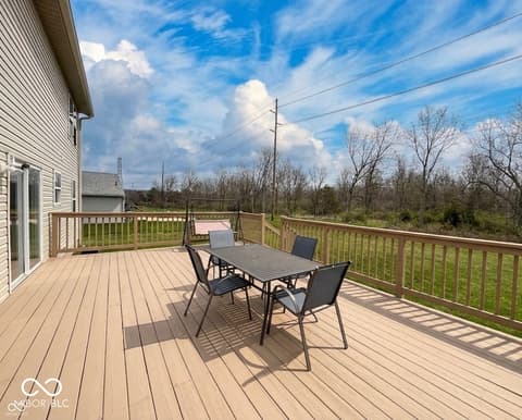 Outdoor living area at 10638 Regis Court, Indianapolis, IN