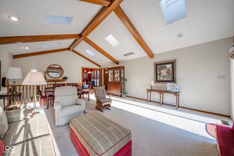 Living room at 223 Somerville Road, Anderson, IN