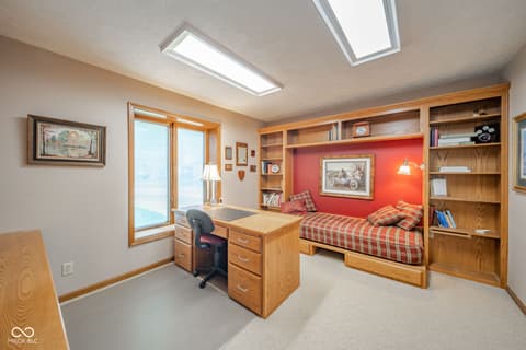 Home office at 223 Somerville Road, Anderson, IN