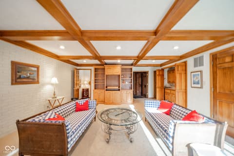 Family room at 223 Somerville Road, Anderson, IN