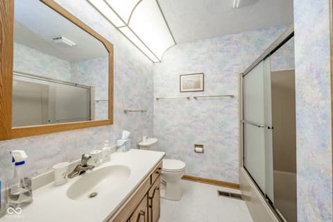 Bathroom at 223 Somerville Road, Anderson, IN