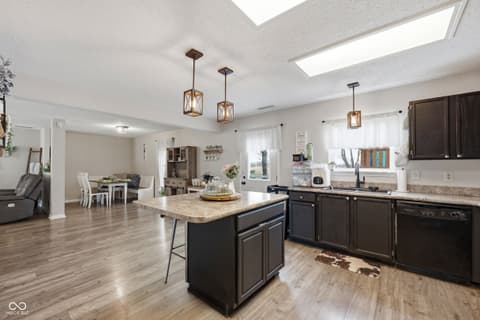 Kitchen at 345 Sunburst Lane, Greenwood, IN