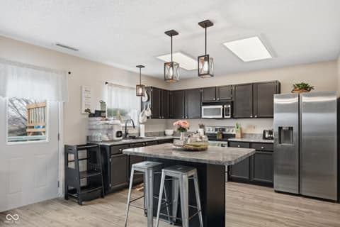 Kitchen at 345 Sunburst Lane, Greenwood, IN