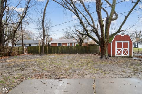 Yard at 3641 N Richardt Avenue, Indianapolis, IN
