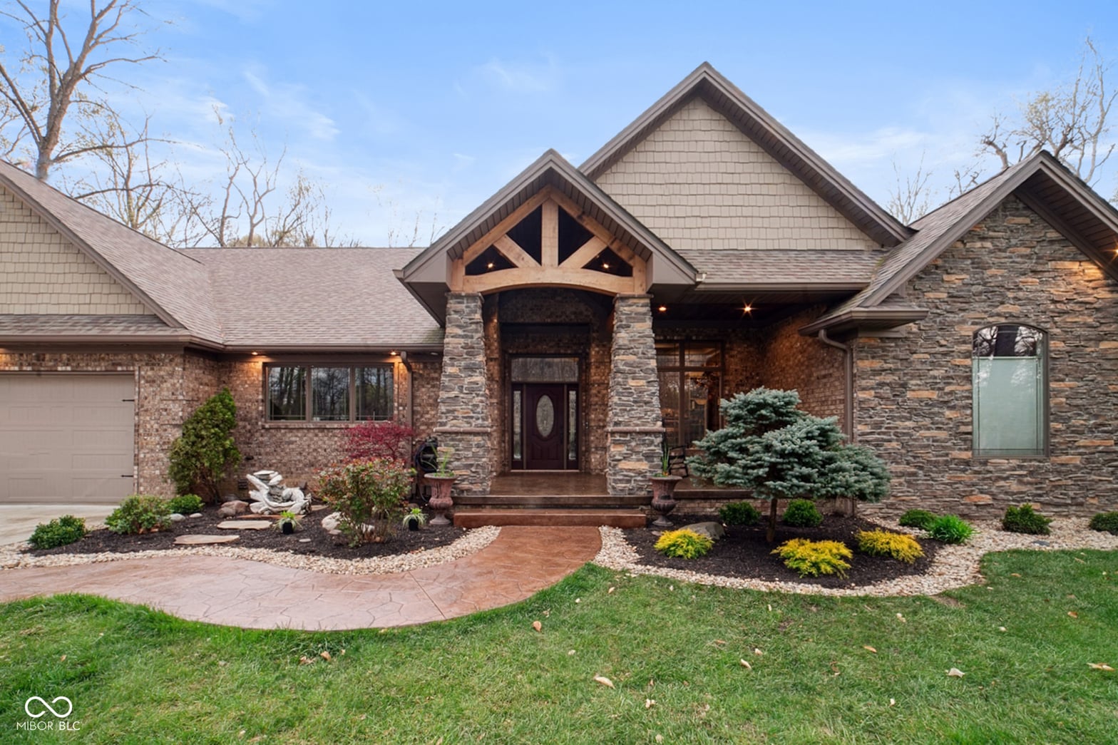 Front exterior at 7777 E County Road 50 N, Seymour, IN