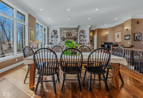 Dining room at 7777 E County Road 50 N, Seymour, IN