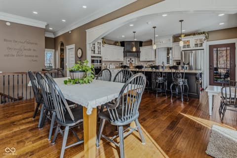 Dining room at 7777 E County Road 50 N, Seymour, IN