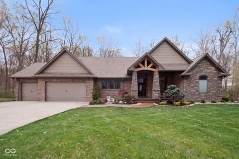 Front exterior at 7777 E County Road 50 N, Seymour, IN