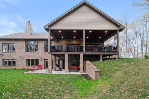 Backyard at 7777 E County Road 50 N, Seymour, IN