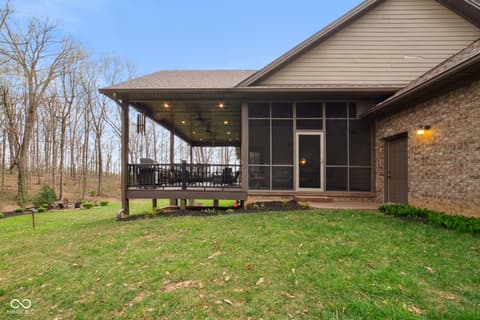 Backyard at 7777 E County Road 50 N, Seymour, IN