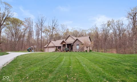 Front exterior at 7777 E County Road 50 N, Seymour, IN