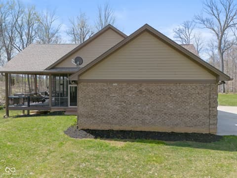 Backyard at 7777 E County Road 50 N, Seymour, IN