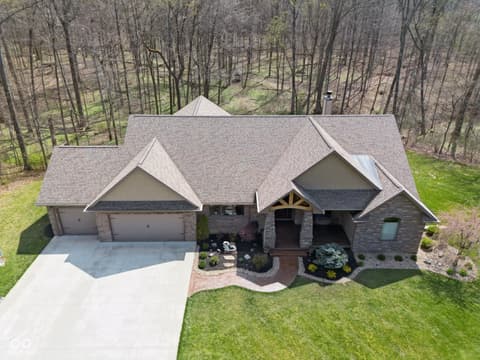 Front exterior at 7777 E County Road 50 N, Seymour, IN