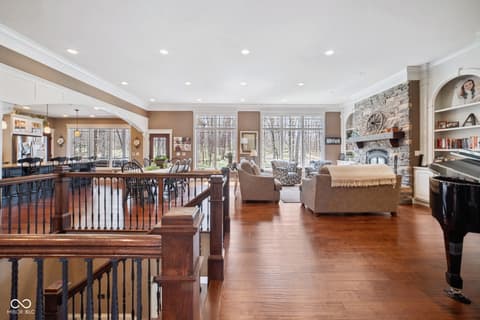 Living room at 7777 E County Road 50 N, Seymour, IN