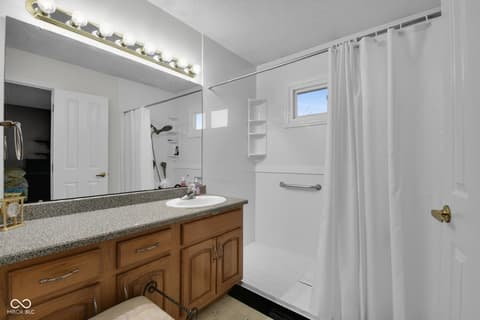 Bathroom at 700 S Buckingham Road, Yorktown, IN