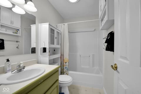 Bathroom at 700 S Buckingham Road, Yorktown, IN