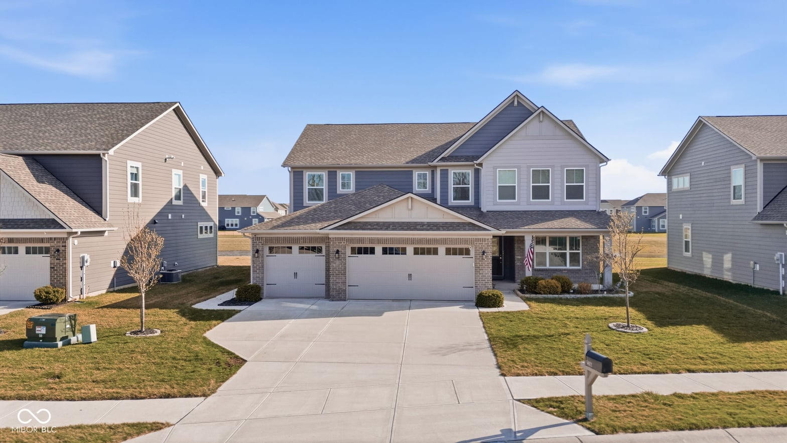 Front exterior at 5401 W Stream Drive, McCordsville, IN