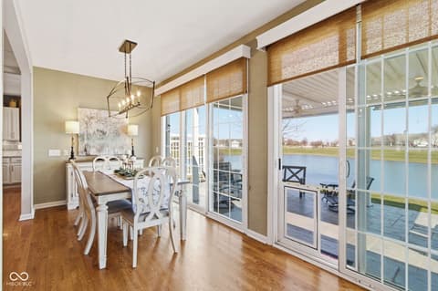 Dining room at 13017 Shiraz Lane, Fishers, IN