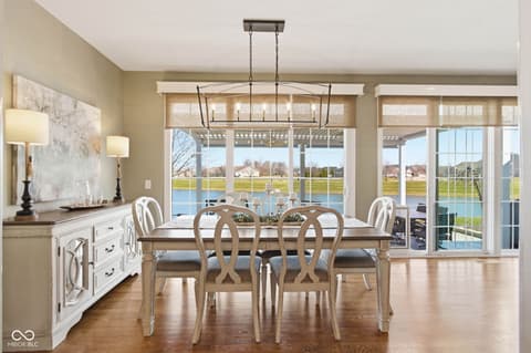 Dining room at 13017 Shiraz Lane, Fishers, IN