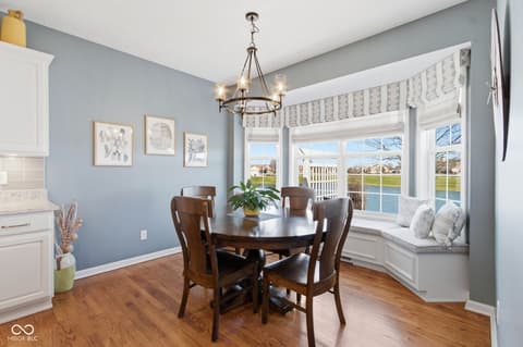 Dining room at 13017 Shiraz Lane, Fishers, IN