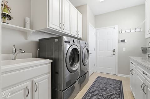 Laundry room at 13017 Shiraz Lane, Fishers, IN
