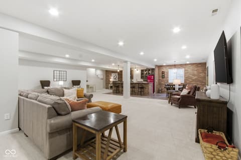 Living room at 13017 Shiraz Lane, Fishers, IN
