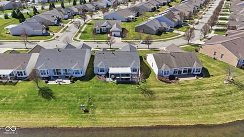 Aerial view at 13017 Shiraz Lane, Fishers, IN