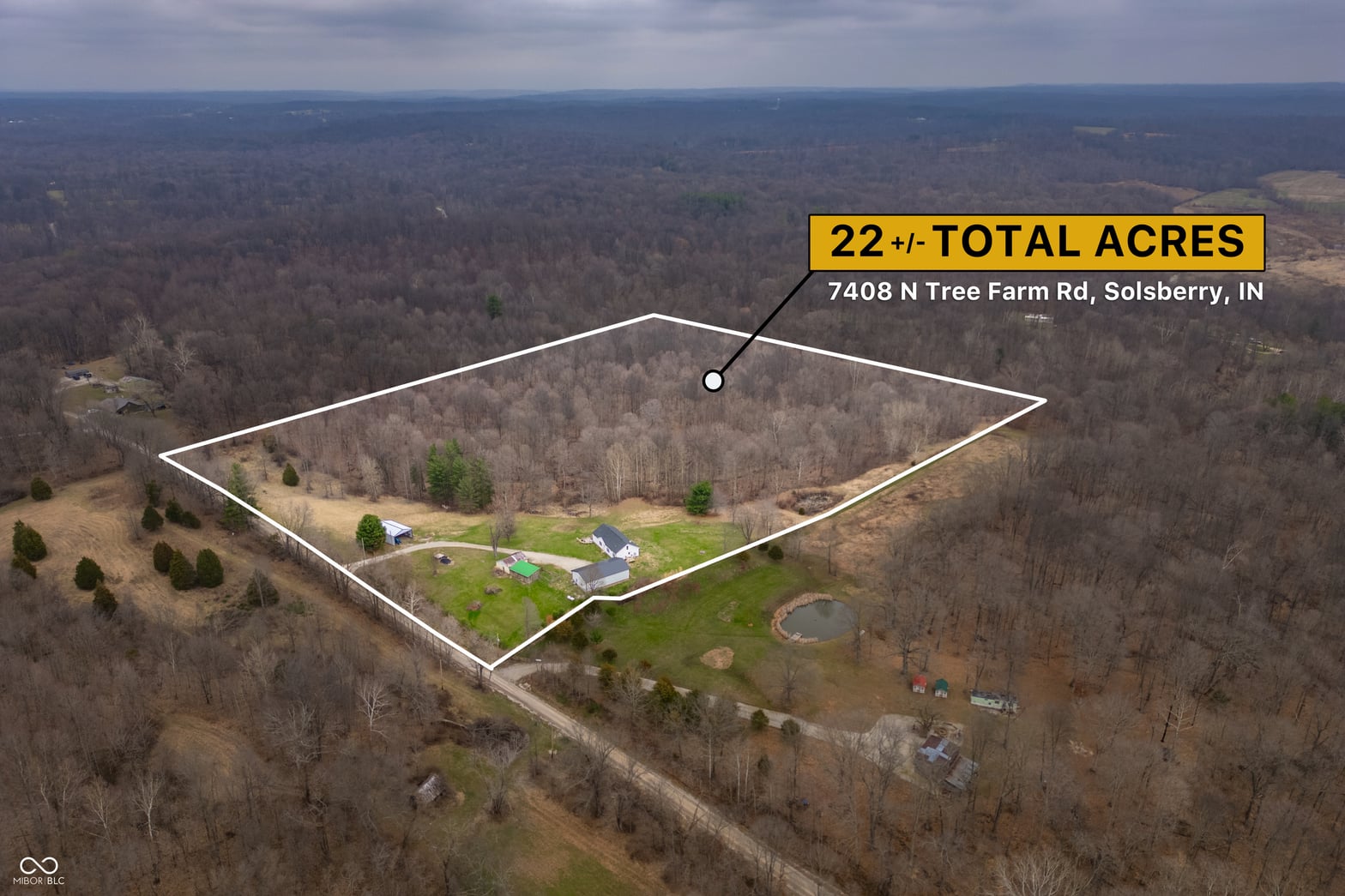 Photo of 7408 N Tree Farm Road, Solsberry, IN