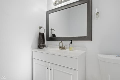 Bathroom at 7805 N Alton Avenue, Indianapolis, IN