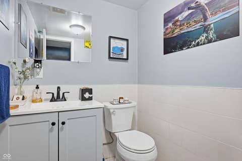 Bathroom at 7805 N Alton Avenue, Indianapolis, IN