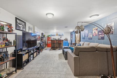 Living room at 7805 N Alton Avenue, Indianapolis, IN