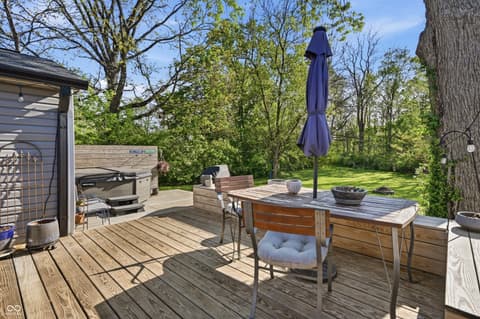 Outdoor living area at 7805 N Alton Avenue, Indianapolis, IN