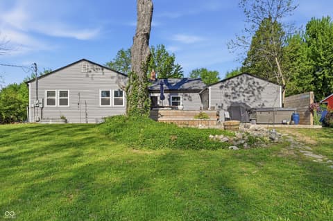 Backyard at 7805 N Alton Avenue, Indianapolis, IN