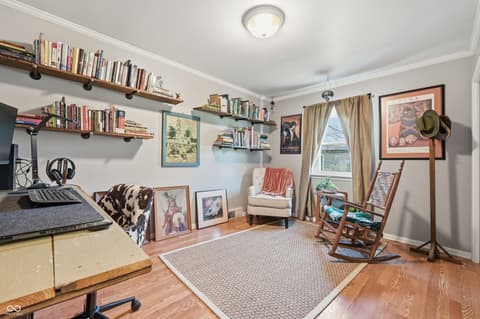 Home office at 7805 N Alton Avenue, Indianapolis, IN