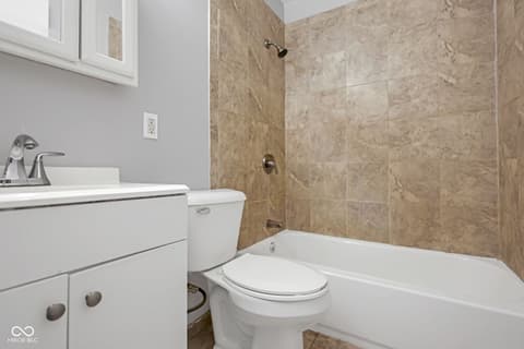 Bathroom at 3432 N Eaton Avenue, Indianapolis, IN